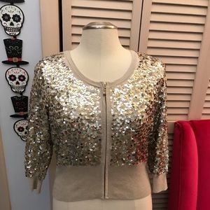 ❤️WHBM sequin zip❤️